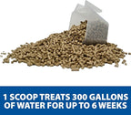 The Pond Guy Barley Straw Pellets Natural Clarifier for Water Gardens & Fountains, Treatment for Cloudy Ponds, Koi Fish, Plant & Pet Safe, 12 lbs