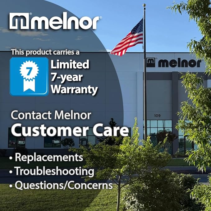 Melnor 65166AMZ HydroLogic Digital Hose Timer, 2-Zone Programmable Watering Timer, Quick Connect Bundle, Black, Grey