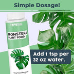Monstera Plant Food – Liquid Fertilizer for Bigger Split Leaves, Lush Growth & Strong Roots, 8 oz