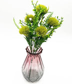 PASYOU Artificial Dandelion Flowers, Fake Dandelions Plastic Plants Faux Realistic Plant for Outdoor Indoor Home Garden Kitchen Bedroom Wedding Party Vase Planter Filler DIY Decorations Green 4 Pack