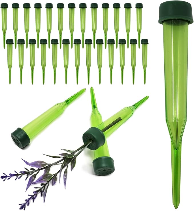 Floral Water Picks 4.75" by LifeStyle Channel, 30 Pack Green