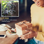 Solar Dragon Tree Hugger Statue Wall Decor - Whimsical Garden Statue with Solar Lantern, Outdoor&Yard Decor, Fantasy Dragon Figurine for Trees, Walls, or Fences - Unique Gifts for Women & Men