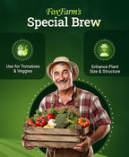 FoxFarm Grow Big Hydroponic Plant Food - 3-2-6 Liquid Plant Fertilizer for Lush Vegetative Growth in Hydroponic Systems - Liquid Concentrate with Earthworm Castings & Micronutrients - 1 Gallon
