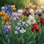 Iris Seed Mix 20 Seeds Striped Iris Seeds, Rare Bearded Iris Flower s, Black and White Zebra Pattern, Perennial Garden Plant for Home or Garden Limited Supply Order Now!