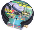 Taisia 1/2" Soaker Hose 50 ft Round Rubber Garden Water Hoses, Heavy Duty Drip Hose for Watering Irrigation, Water Seeper Soaker Hoses for Garden, Lawn and Plants