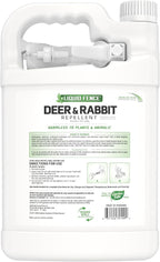 Liquid Fence Deer And Rabbit Repellent Ready-To-Use 1 Gallon, Apply Year-Round, 4 Pack
