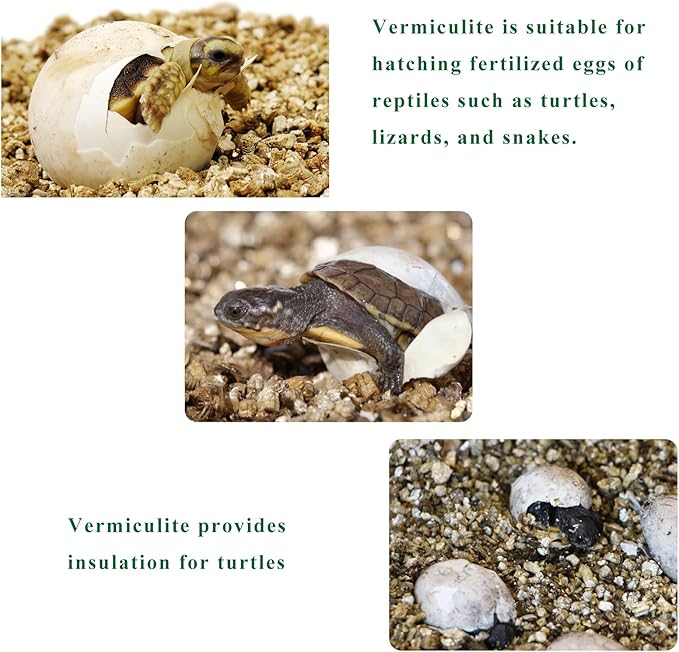 5QT Organic Vermiculite, Horticultural Vermiculite for Plants, Soil Additive for Potted Plants, Vermiculite Coarse Hydroponic for Succulent Orchid Gardening Reptiles