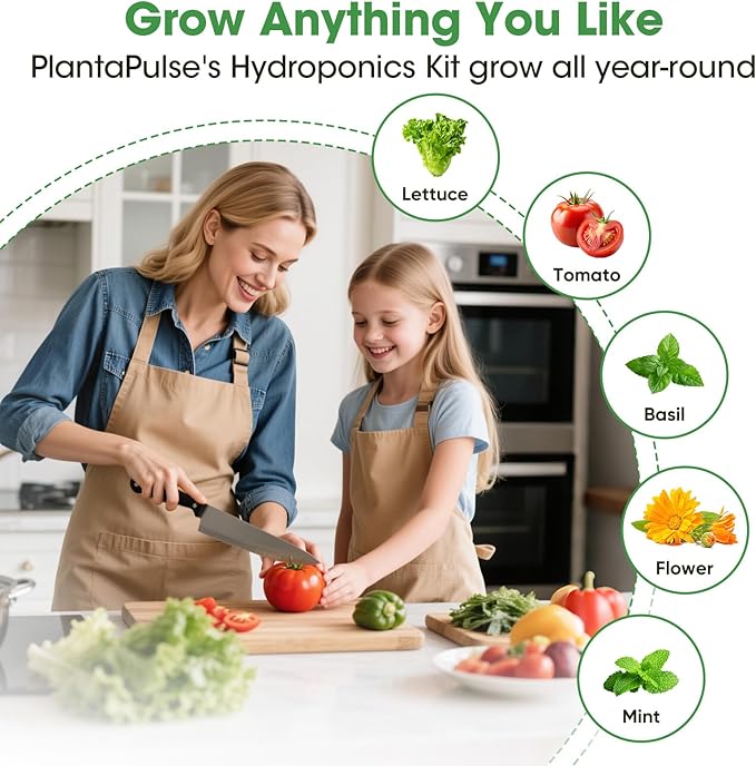 129Pcs Hydroponic Pods Kit with A&B Plant Food, Hydroponic Pods with 50 Grow Sponges, 50 Plant Labels,12 Grow Baskets, 12 Grow Domes and 1 Tweezers - Hydroponics Supplies
