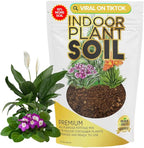 Professional Indoor Plant Soil Mix Large 2.2 Quarts Ready to Use, Premium Potting Soil for Indoor Houseplants Container Plants, Peat Coco Coir Perlite Dolomite Blend Made in USA
