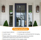 Heart Self Watering Planter | Indoor Wall Planters for Indoor Plants | Vertical Succulent Wall Planters | Create A Wall Garden Without Drilling (White)
