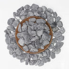 LOIOOJ Black Natural River Rocks, 1-1.7 Inch Decorative Stones for Plants, Garden, and Landscaping – 10LB, Ideal for Walkways, Vases, Crafting, Home Decor, and Outdoor Landscaping