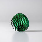 Wazakura Ikebana Kenzan Round, Japanese Floral Arranging Frog Holder, Made in Japan - Green 63mm