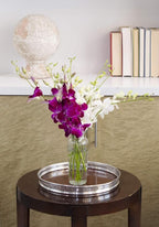 KaBloom PRIME NEXT DAY DELIVERY - Fall Collection - Exotic Opal Orchid Bouquet of Purple and White Orchids from Thailand|Gift for Birthday, Thank You, Valentine, Mother’s Day Fresh Flowers