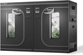 AC Infinity CLOUDLAB 816 Advance Grow Tent, 120"x60"x80" Thickest 1 in. Poles, Highest Density 2000D Diamond Mylar Canvas, 10x5 for Hydroponics Indoor Growing