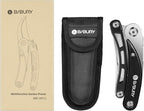 BIBURY Gardening Hand Pruners, 5 in 1 Multitools Folding Scissors 420 Stainless Steel Pruning Shears Bonsai Cutters for Tree Trimmers Secateurs,Garden Scissors,Garden Shears,Clippers for The Garden