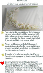 Silk Flowers in Bulk Wholesale Artificial Orchids, 11 Pcs (Each 28”), for Wedding Festive Party Home Office Decoration, Not Include Vase