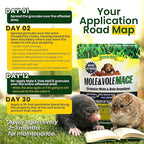 Nature's MACE Mole & Vole MACE – Yard & Garden Granules, Castor Oil Formula, Outdoor Use, Plant & Pet Safe, 160 Fl Oz (Pack of 1)