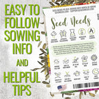 Seed Needs Zinnia Seeds 15+ Varieties Specialty Crazy Blend | 1,000+ Seeds Zinnia Elegans Open Pollinated | Includes California Giants, Candystripe & State Fair Species | Bulk