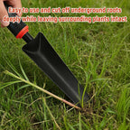 FR Handheld Weed Puller for Driveway Cracks – Portable Crevice Weeder Tool with V-Shaped Steel Blade – Manual Grass & Dandelion Remover for Patio, Sidewalk & Garden