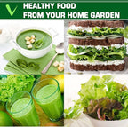 Supreme Set of Heirloom Medicinal Herb, Lettuce, Greens and Salad Seeds - USA Grown - Total 24 Individual Non-GMO Heirloom Seeds for Planting Home Garden Indoor Outdoor and Hydroponic
