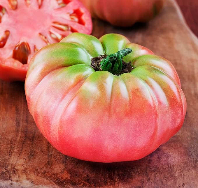 Bonnie Plants German Johnson Heirloom Tomato, Live Plant, 19.3 oz., 4-Pack
