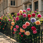 300+ Climbing Rose Seeds for Planting - Rare Mixed Climbing Rose Rosa Bush Vine Non-GMO Heirloom Seeds Climbing Flowers Outdoor Garden