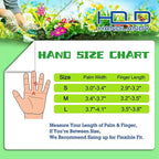 HANDLANDY Rose Pruning Gardening Gloves for Men Women, Thorn Proof Forearm Protection Leather Garden Gloves, Gardening Gifts for Gardeners (Butter Yellow, Large)