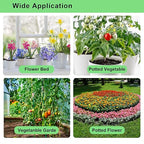 Drip Irrigation System Kit – 2026 New Quick-Connect Automatic Watering & Misting System with 48FT 1/2" Tubing, Large Coverage & Water-Saving for Greenhouses, Lawns, Gardens, Raised Beds