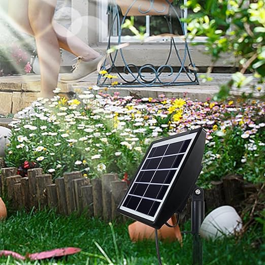 Solar Auto Drip Irrigation Solar Irrigation System, Automatic Drip Kit System Kit with 15 Drippers Powered Automatic Watering Device for Gardens