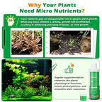 HC035 All-in-One Liquid Aquarium Plant Fertilizer - with Essential Micro & Macro Nutrients for Freshwater Planted Tanks, 150ml/500ml/1000ml (500mL)