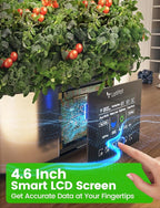 LetPot LPH-Max Hydroponics Growing System Kit, 21 Pods APP & WiFi Automatic Controlled Smart Indoor Garden with 36W LED Grow Light, Auto Drip Irrigation Kits, Self-Managed Nurturing & Watering