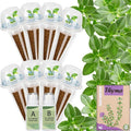 Herb Seed Pods Kit Hydroponic - Refill Pod for All Indoor Garden, 8 Grow Pods with Seeds of Thyme & Plant Food, Compatible with All Hydroponics Growing Systems