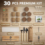 AVERGO Bonsai Tree Kit Classic - 5X Unique Japanese Bonzai Trees | Complete Indoor Bonsai Starter Kits for Growing Trees – DIY Gardening Gifts for Mother, Women & Men