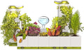LeGrow Home Garden, Enjoy The Natural Landscape Daily, Automatic LED Grow Light, 7 Days Watering Free Ecosystem, Modular Design Fits Any Space, Write, [Plants NOT Included].