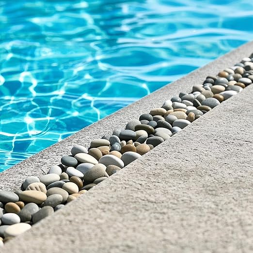 River Rocks, 20lbs Colorful Pebbles for Indoor Plants, 1-2 Inch Aquarium Rocks, Natural Stones for Landscaping Garden Paving Plant Rocks Crafting Walkways