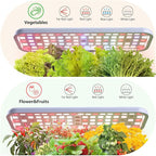 Indoor Herb Garden with Grow Light & Pots, Full Spectrum LED Planter for Kitchen Herbs & Houseplants, Height Adjustable Indoor Growing System for Home & Apartment Decor (White, 16 * 6.3 * 7.1 inch)