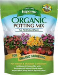 Espoma Organic Potting Soil Mix - All Natural Potting Mix For All Indoor & Outdoor Containers Including Herbs & Vegetables. For Organic Gardening, 8qt. bag. Pack of 1