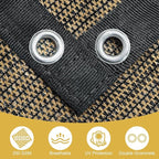 Shade&Beyond 90% Sun Shade Cloth with Grommets, 6' X 8' Pergola Shade Cover Canopy, Mesh Tarp Sun Screens for Patio, Outdoor, Garden, Backyard, Mocha