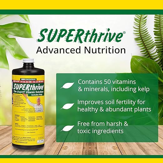 SUPERthrive Plant Vitamin Solution, 1 Quart