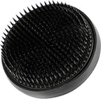 Wazakura Ikebana Kenzan Flower Pin Frog, Made in Japan, Floral Arranging Tool, Round - 80mm(3.15") Black