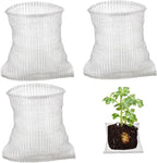 Plant Protectors, 3PCS Gopher Baskets, 24x24 Gopher Wire Basket, Stainless Steel Gassers, Reusable Plant Protectors for Plants, Berries, Vegetables, Tree Root Barrier