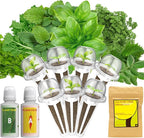LYKOCLEAN 7 Pods Herb Seed Pod Kit Compatible with AeroGarden, iDoo, Ahopegarden, GARDENCUBE Hydroponics Growing System, 350+ Seeds with Basil, Parsley, Mint, Cilantro