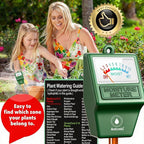 Antonki 2 Pack Soil Moisture Meter, Plant Water Meter for Gardening,Farming, Soil Tester Hygrometer Sensor for Indoor Outdoor House Plants, Flower, Lawn- No Battery Required