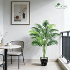Der Rose 44" Artificial Palm Tree with Stable Base for Indoor Living Room Office Porch Balcony Decor