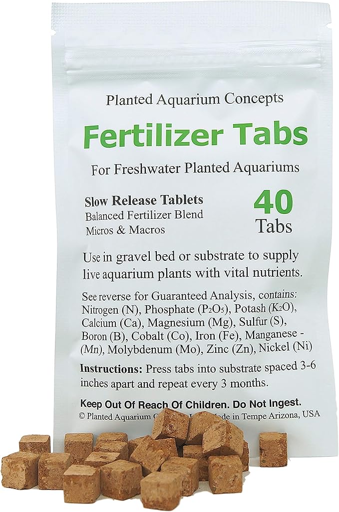 Aquarium Plant Root Fertilizer Tabs 40 Count