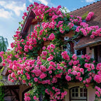 300+ Climbing Rose Seeds for Planting - Rare Climbing Rose Rosa Bush Vine Non-GMO Heirloom Climbing Flowers Seeds Outdoor Indoor Garden