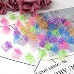 Honbay 60PCS Rose Orchid Clips Plastic Plant Clips Garden Support Clips
