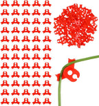 60 Pcs Low Stress Training Clips, Low Stress Plant Clips, Reusable Flexible Bend-Resistant Design, for Garden Vegetable Training, Flower Vine Supporting, and Farm Growth Management