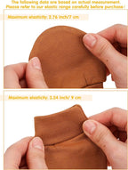 Geyoga 12 Pieces Newborn Hat Mittens Gloves Set Baby Boys Girls Cotton Baby Beanie for 0-12 Months