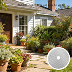 6 Pcs 11.81 Inch Plant Pot Grids-Cuttable, Plant Pot Soil Protective Covers, Thickened Flower Protectors from Animals for Indoor Outdoor Garden Plant Protection